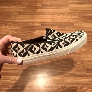 Aztec print vans